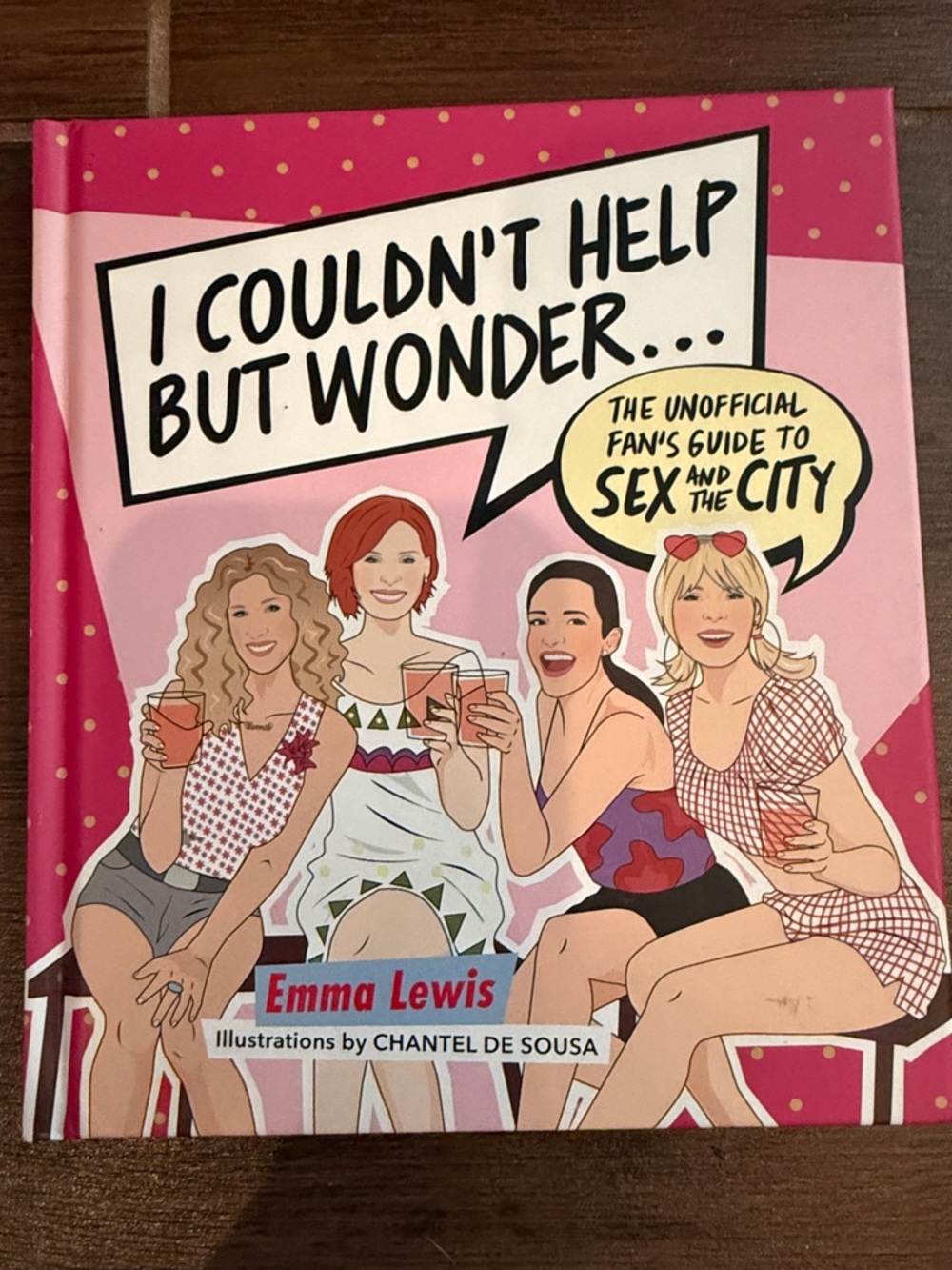 I Couldn't Help But Wonder... Pink Graphic Guide - Women’s Intimates & Sleepwear